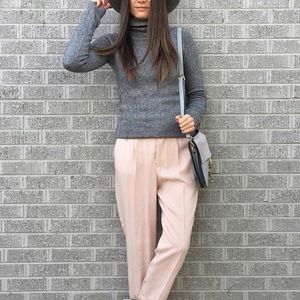 Turtleneck Cashmere and silk sweater